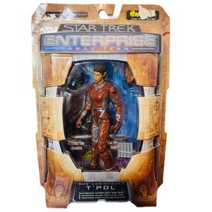 STAR TREK Enterprise Away Team SUB COMMANDER T’POL Figure 2002 Art Asylum NEW!